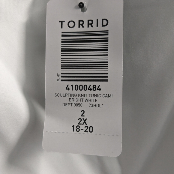 NWT - Torrid Sculpt Cami - Picture 4 of 5